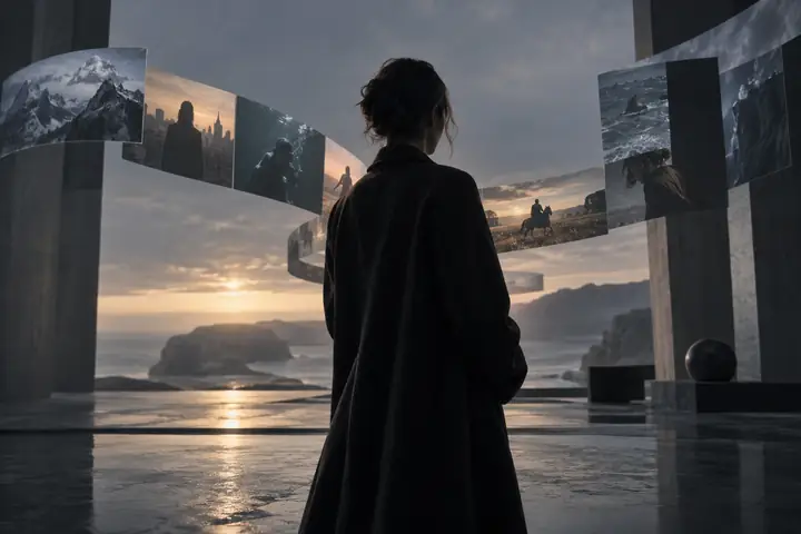 Motion transfer in a cinematic scene